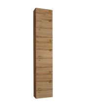 Hängeschrank Fardalen 04, Farbe: Eiche Wotan - Abmessungen: 180 x 30 x 30 cm (H x B x T), mit vier Fächer