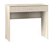 Schminktisch Petkula 08, Farbe: Beige hell - Abmessungen: 78 x 92 x 40 cm (H x B x T), mit 1 Schublade