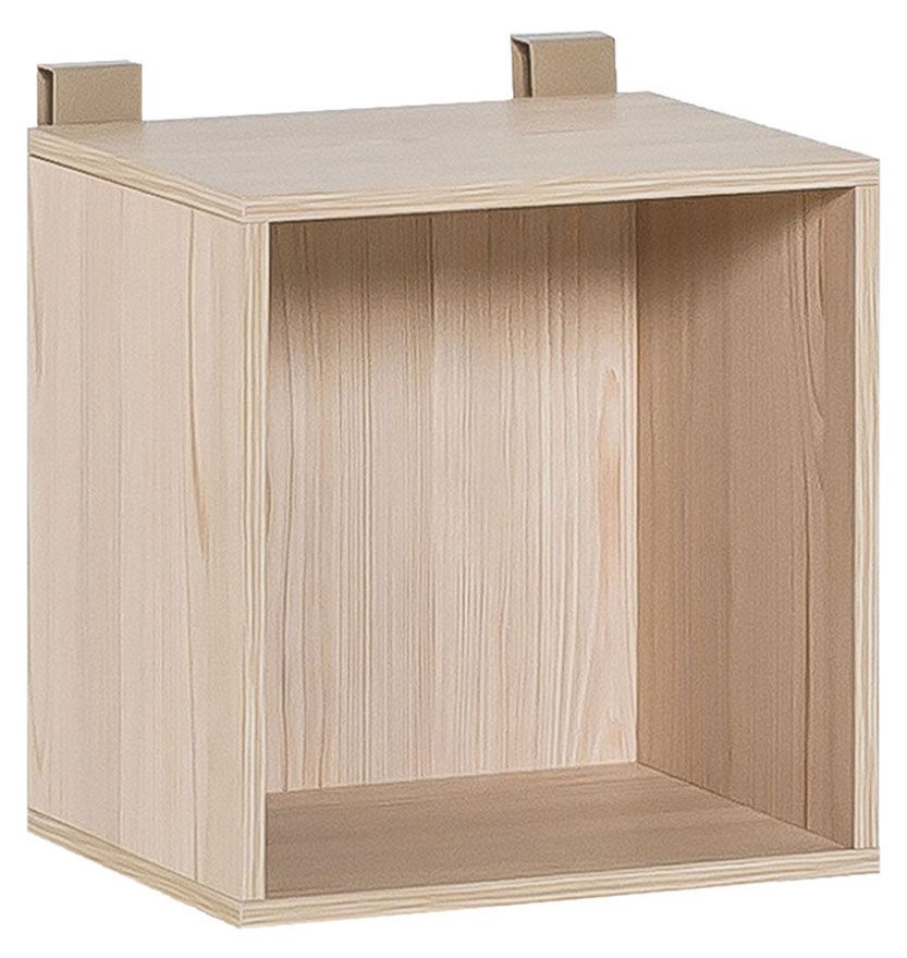 Jugendzimmer - Aufbewahrungsbox Skalle, Farbe: Hellbraun - Abmessungen: 33 x 32 x 24 cm (H x B x T)