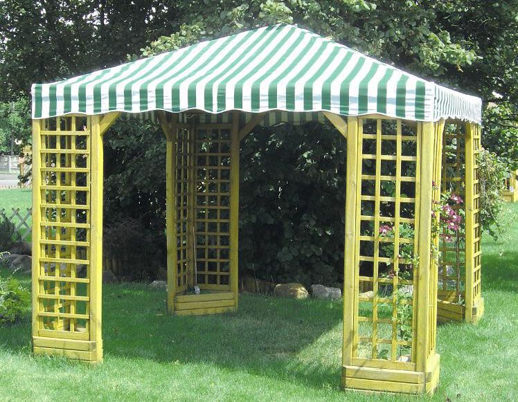 Pavillon Viticella  - Abmessung: 300 x 300 cm (L x B)