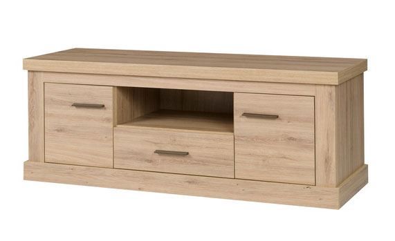 TV-Unterschrank Kolda 09, Farbe: Wildeiche - 53 x 143 x 44 cm (H x B x T)