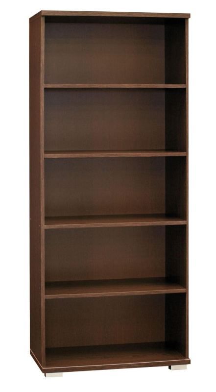 Bücherregal Trelew 32, Farbe: Wenge - 193 x 80 x 41 cm (H x B x T)