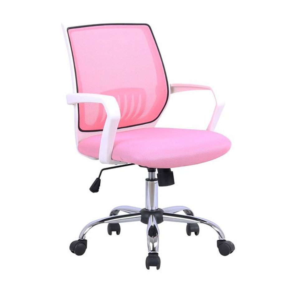 Drehstuhl Tamest 38, Farbe: Pink - Abmessungen: 90 - 100 x 57 x 58 cm (H x B x T)