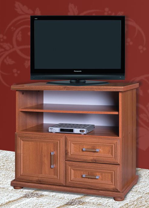 TV-Unterschrank Bargny 04, Farbe: Erle - 80 x 84 x 45 cm (H x B x T)