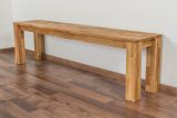 Bank Wooden Nature 132 Eiche massiv - 160 x 33 cm (L x B)