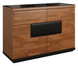 Sideboard Walnuss schwarz