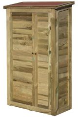 Gartenschrank / Geräteschrank - Abmessungen: 98 x 45 x 162 cm (L x B x H)