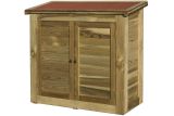 Gartenschrank / Geräteschrank - Abmessungen: 98 x 45 x 93 cm (L x B x H)